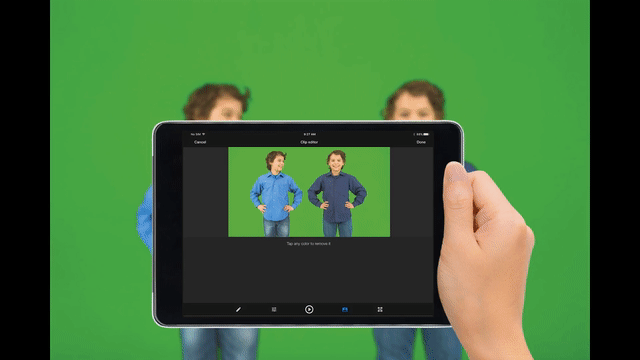 green screen video editing software